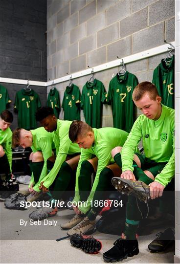 Republic of Ireland U15 v Australia U17 - International Friendly - Behind the scenes