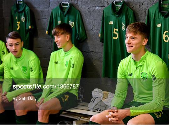 Republic of Ireland U15 v Australia U17 - International Friendly - Behind the scenes Republic of Ireland U15 v Australia U17 - International Friendly - Behind the scenes