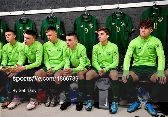 Republic of Ireland U15 v Australia U17 - International Friendly - Behind the scenes Republic of Ireland U15 v Australia U17 - International Friendly - Behind the scenes