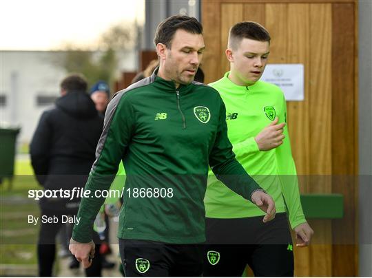 Republic of Ireland U15 v Australia U17 - International Friendly - Behind the scenes