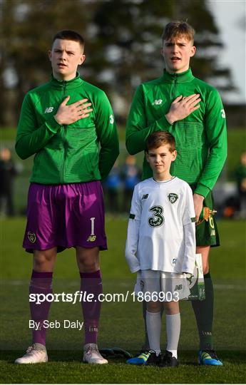 Republic of Ireland U15 v Australia U17 - International Friendly Republic of Ireland U15 v Australia U17 - International Friendly