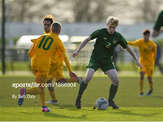 Republic of Ireland U15 v Australia U17 - International Friendly