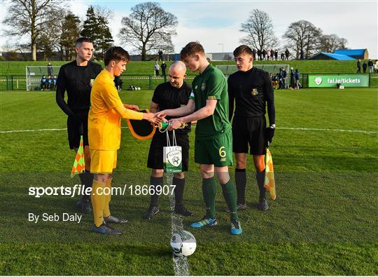 Republic of Ireland U15 v Australia U17 - International Friendly Republic of Ireland U15 v Australia U17 - International Friendly