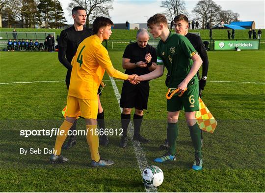 Republic of Ireland U15 v Australia U17 - International Friendly Republic of Ireland U15 v Australia U17 - International Friendly