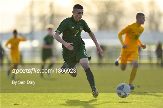 Republic of Ireland U15 v Australia U17 - International Friendly Republic of Ireland U15 v Australia U17 - International Friendly
