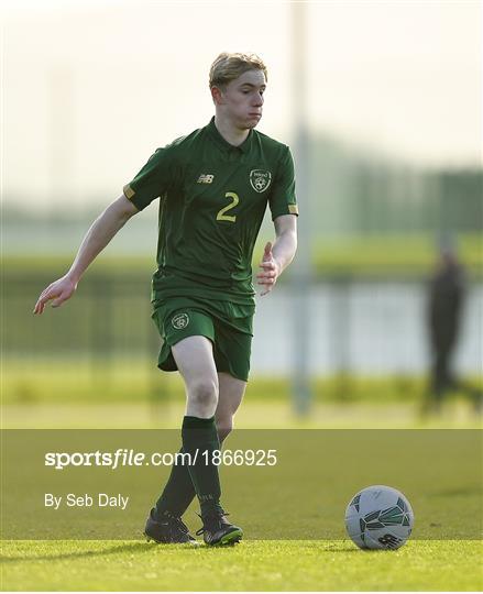 Republic of Ireland U15 v Australia U17 - International Friendly Republic of Ireland U15 v Australia U17 - International Friendly