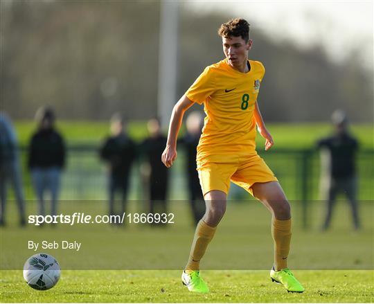 Republic of Ireland U15 v Australia U17 - International Friendly Republic of Ireland U15 v Australia U17 - International Friendly