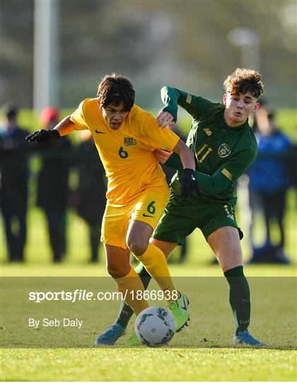 Republic of Ireland U15 v Australia U17 - International Friendly Republic of Ireland U15 v Australia U17 - International Friendly
