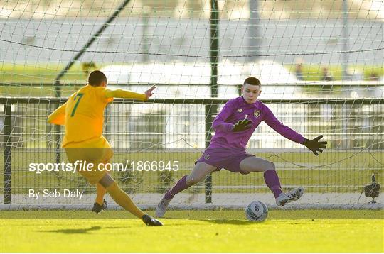 Republic of Ireland U15 v Australia U17 - International Friendly Republic of Ireland U15 v Australia U17 - International Friendly