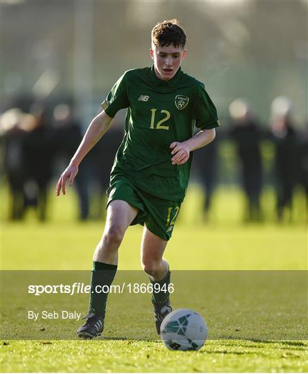 Republic of Ireland U15 v Australia U17 - International Friendly Republic of Ireland U15 v Australia U17 - International Friendly