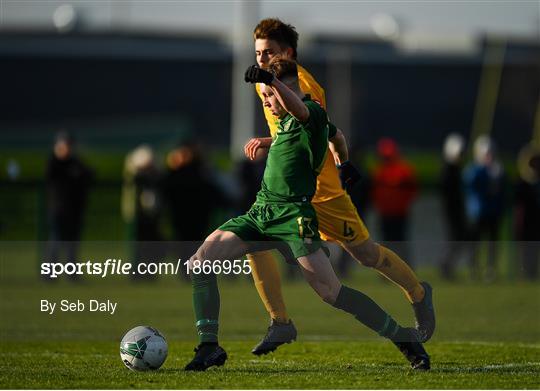 Republic of Ireland U15 v Australia U17 - International Friendly