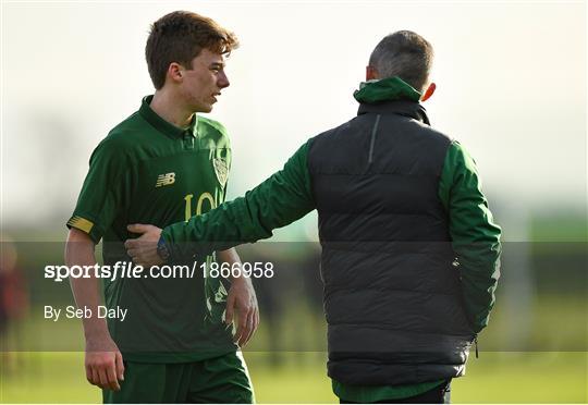 Republic of Ireland U15 v Australia U17 - International Friendly Republic of Ireland U15 v Australia U17 - International Friendly