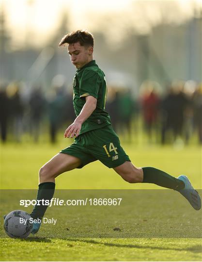Republic of Ireland U15 v Australia U17 - International Friendly Republic of Ireland U15 v Australia U17 - International Friendly