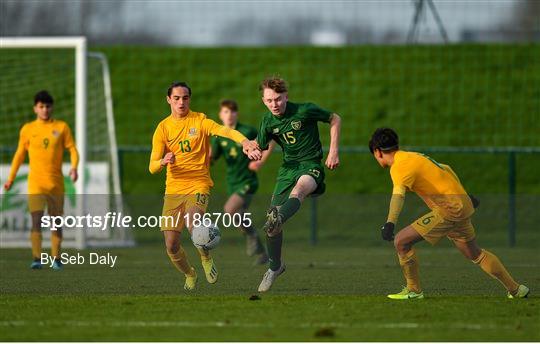 Republic of Ireland U15 v Australia U17 - International Friendly