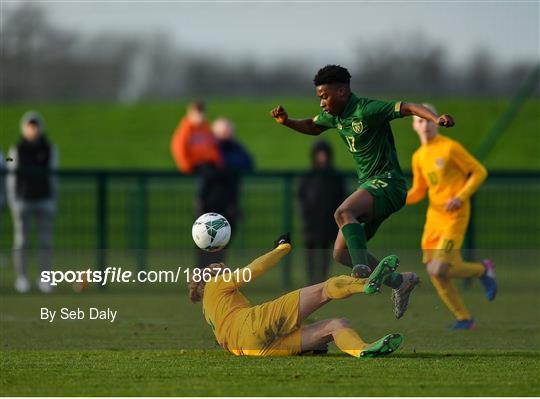 Republic of Ireland U15 v Australia U17 - International Friendly Republic of Ireland U15 v Australia U17 - International Friendly