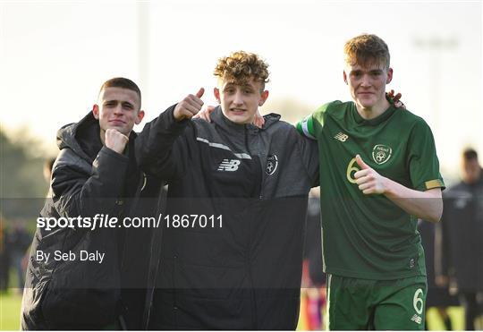 Republic of Ireland U15 v Australia U17 - International Friendly Republic of Ireland U15 v Australia U17 - International Friendly