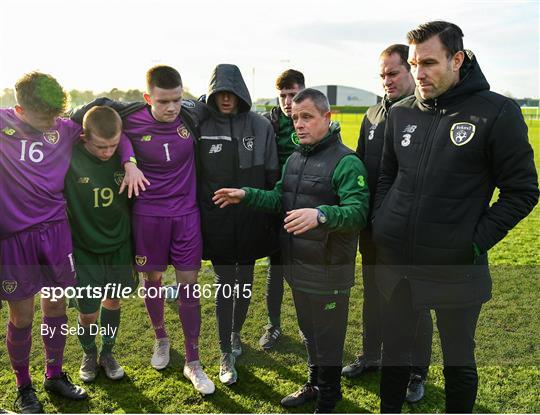 Republic of Ireland U15 v Australia U17 - International Friendly Republic of Ireland U15 v Australia U17 - International Friendly