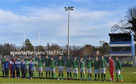 Republic of Ireland v Australia - U18 Schools International Friendly