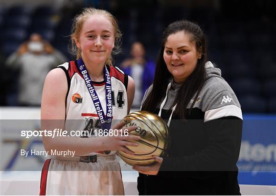 Abbey Vocational School v Coláiste Mhuire, Crosshaven - Basketball Ireland U16 B Girls Schools Cup Final