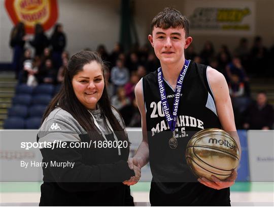 Malahide Community School v St Patrick's College, Cavan - Basketball Ireland U16 A Boys Schools Cup Final