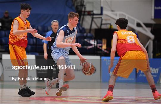 Coláiste Cholmcille, Ballyshannon v Castletroy College - Basketball Ireland U16 B Boys Schools Cup Final