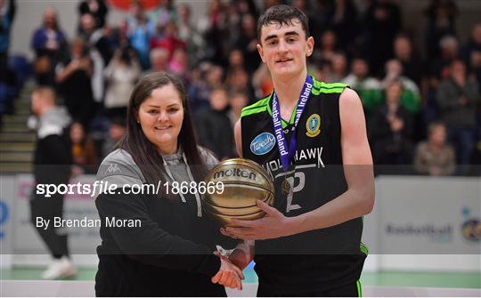 Mercy Mounthawk v St Patrick's Castleisland - Basketball Ireland U19 A Boys Schools Cup Final