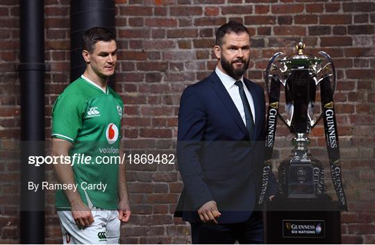 Guinness Six Nations Rugby Championship Launch 2020