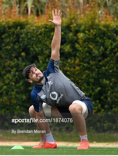 Ireland Rugby Squad Training and Press Conference