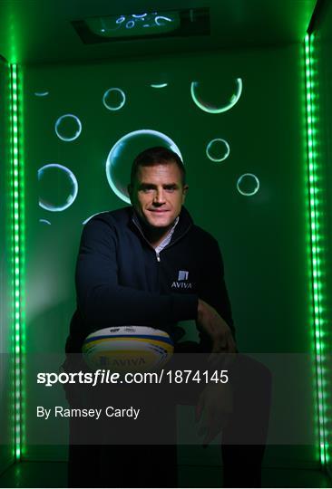 Sporting Legends James McClean and Jamie Heaslip Launch Aviva Sensory Hub in Aviva Stadium