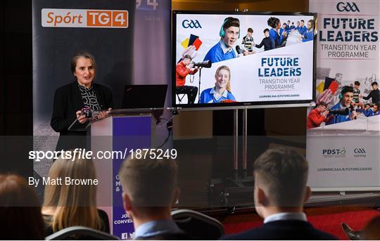 GAA / PDST Future Leaders Leagan Gaeilge Launch
