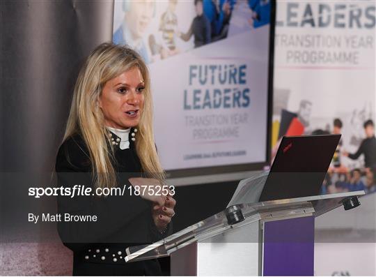 GAA / PDST Future Leaders Leagan Gaeilge Launch