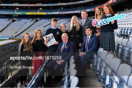 GAA / PDST Future Leaders Leagan Gaeilge Launch