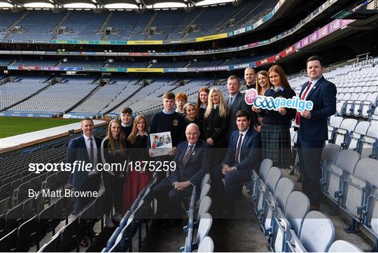 GAA / PDST Future Leaders Leagan Gaeilge Launch