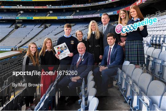 GAA / PDST Future Leaders Leagan Gaeilge Launch