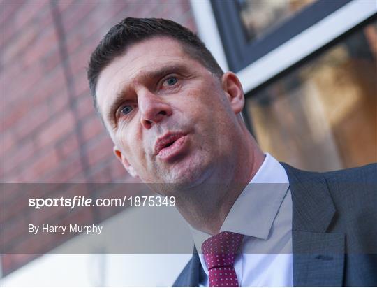 Government Officials, FAI, UEFA and Bank of Ireland Meeting