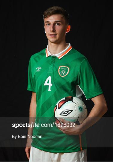 Republic of Ireland U19's Portrait Session