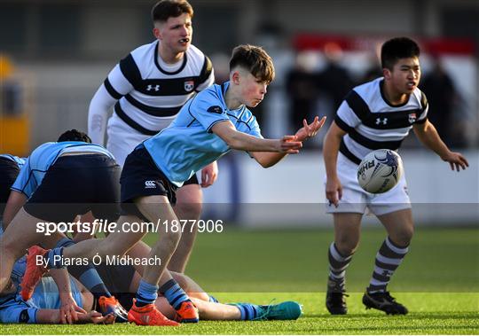 St Michael’s College v Belvedere College - Bank of Ireland Leinster Schools Junior Cup First Round