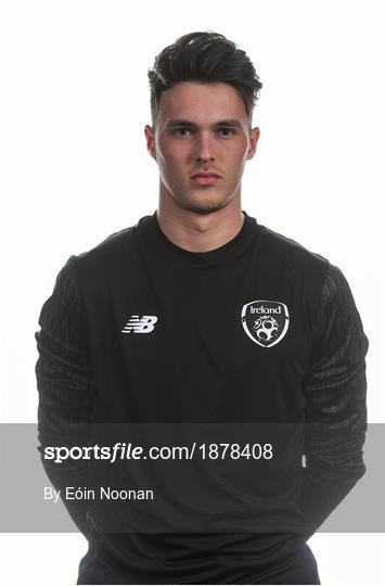 Republic of Ireland U21's Squad Portraits