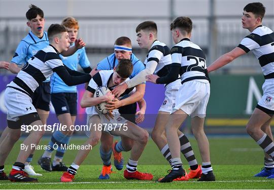 St Michael’s College v Belvedere College - Bank of Ireland Leinster Schools Junior Cup First Round