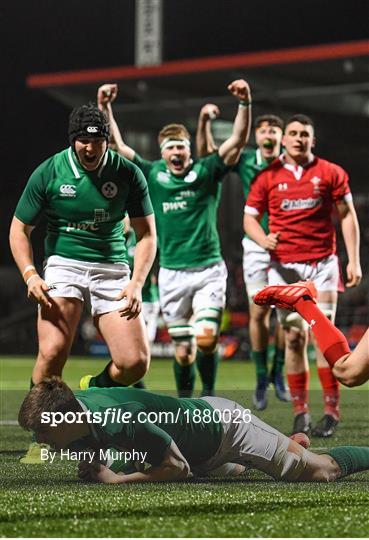 Ireland v Wales - U20 Six Nations Rugby Championship