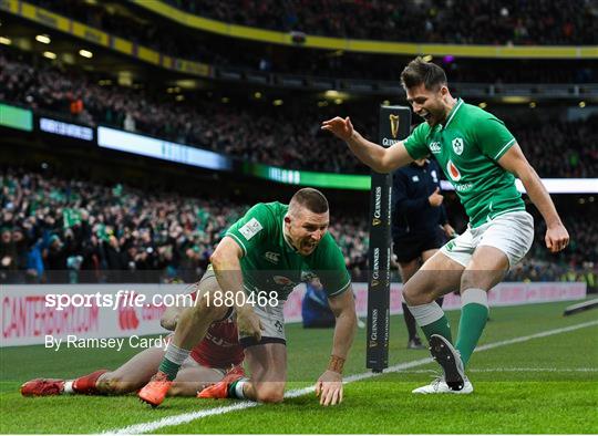 Ireland v Wales - Guinness Six Nations Rugby Championship