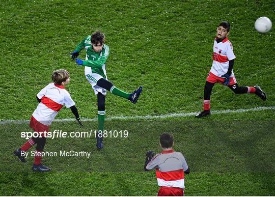 Allianz Cumann na mBunscol Half Time Game at Dublin v Monaghan - Allianz Football League Division 1 Round 3