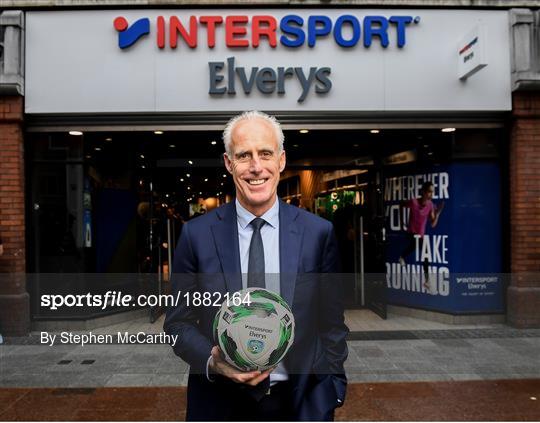 INTERSPORT Elverys FAI Summer Soccer Schools Title Sponorship Launch