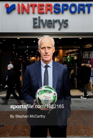 INTERSPORT Elverys FAI Summer Soccer Schools Title Sponorship Launch