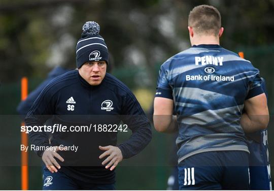 Leinster Rugby Press Conference and Squad Training Leinster Rugby Press Conference and Squad Training