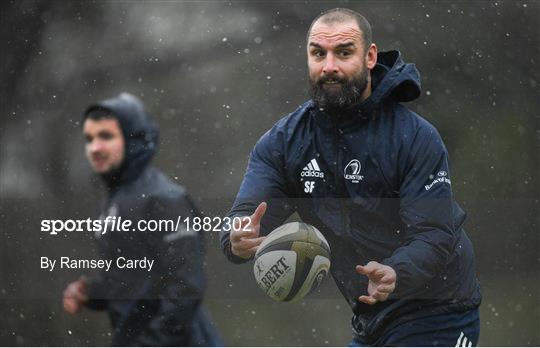 Leinster Rugby Press Conference and Squad Training