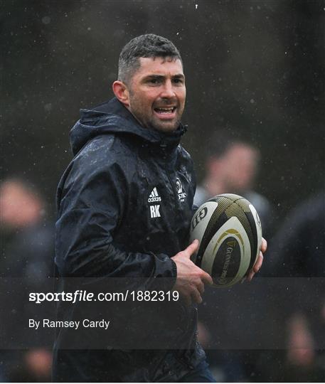 Leinster Rugby Press Conference and Squad Training