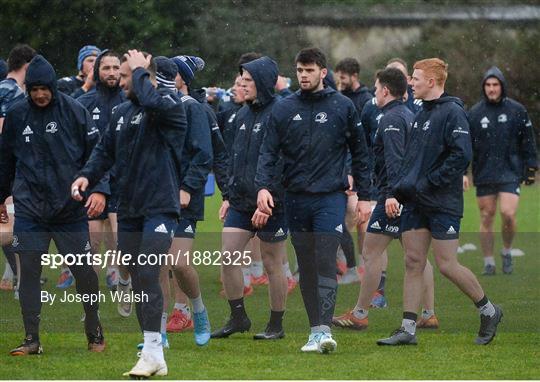 Leinster Rugby Press Conference and Squad Training Leinster Rugby Press Conference and Squad Training