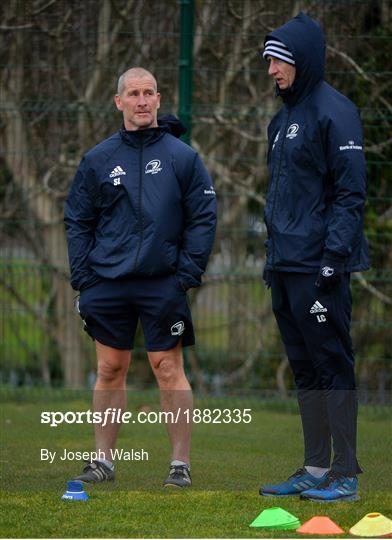 Leinster Rugby Press Conference and Squad Training Leinster Rugby Press Conference and Squad Training