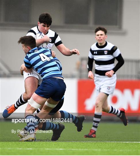 Belvedere College v St Vincent's Castleknock College - Bank of Ireland Leinster Schools Senior Cup Second Round Belvedere College v St Vincent's Castleknock College - Bank of Ireland Leinster Schools Senior Cup Second Round